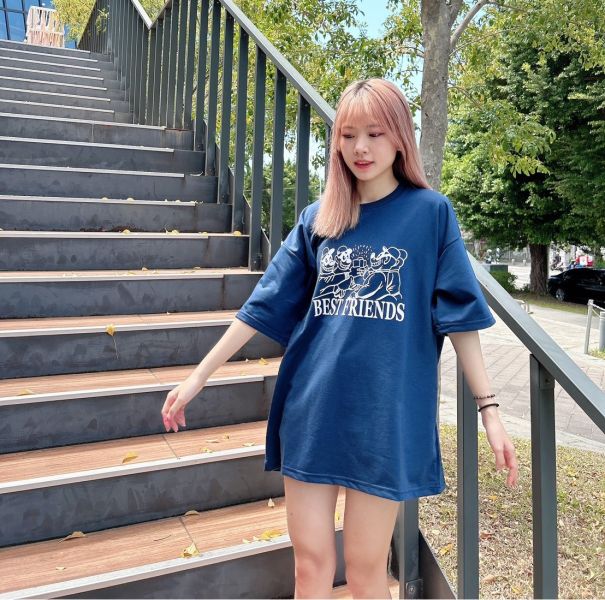 【現貨】Best Friends眼罩小偷乾杯Tee 