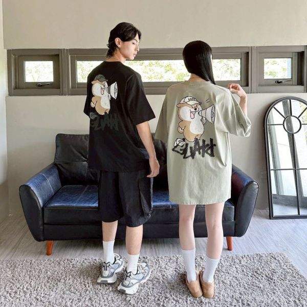 【SORONA®現貨】柴犬大聲公印花涼感Tee 