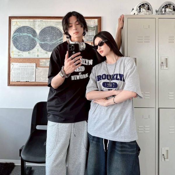 【現貨】BROOKLYN 1987美式毛巾繡短Tee 