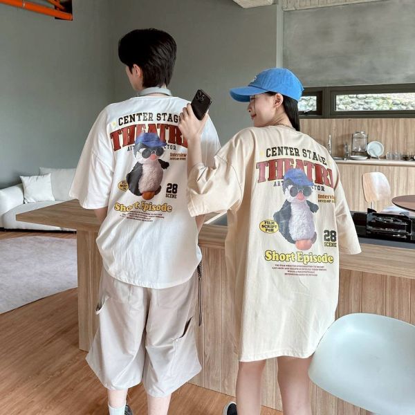 【現貨】THEATRE美式墨鏡企鵝Tee 