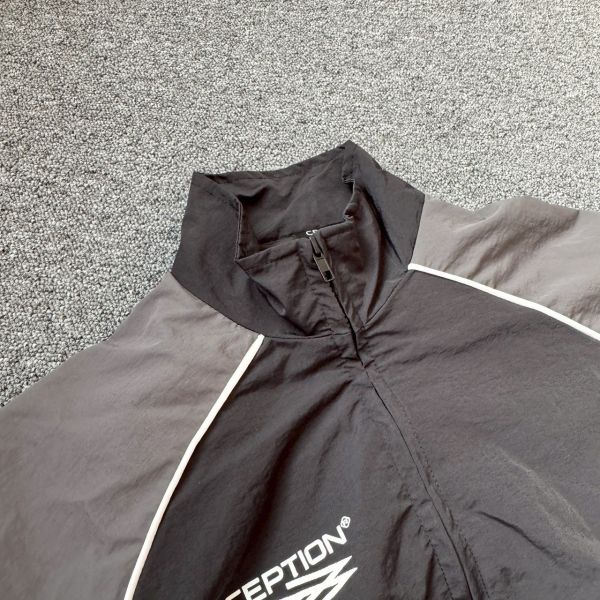 【現貨】PERCEPTION小立領拼接風衣外套 