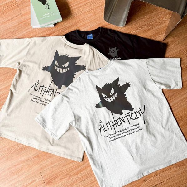 【現貨】AuTHENTICITY梗鬼反光炫彩短Tee 