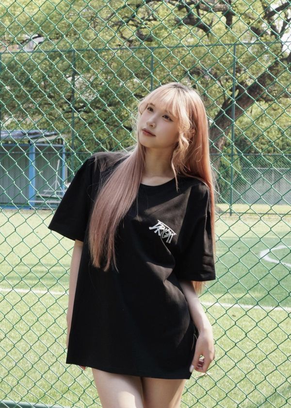 現貨【反差萌爆擊】厭世貓插畫短Tee 