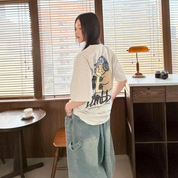 【現貨】dumbbell田鼠健身塗鴉短Tee 