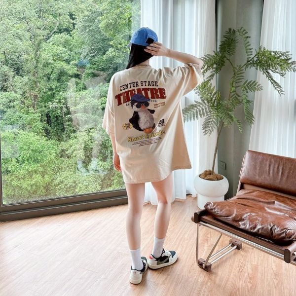 【現貨】THEATRE美式墨鏡企鵝Tee 