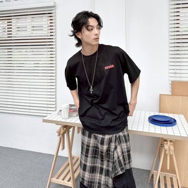 【現貨】COVER草堆男子印花短Tee 