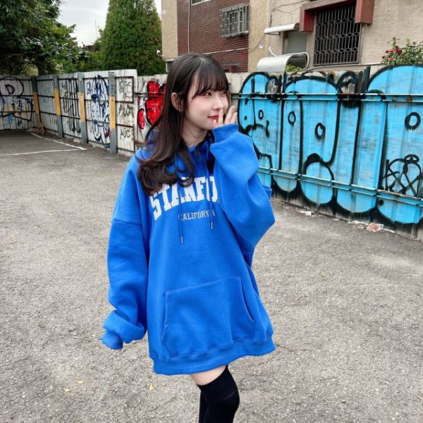 【預購】STANFORD貼布繡重磅帽Tee 