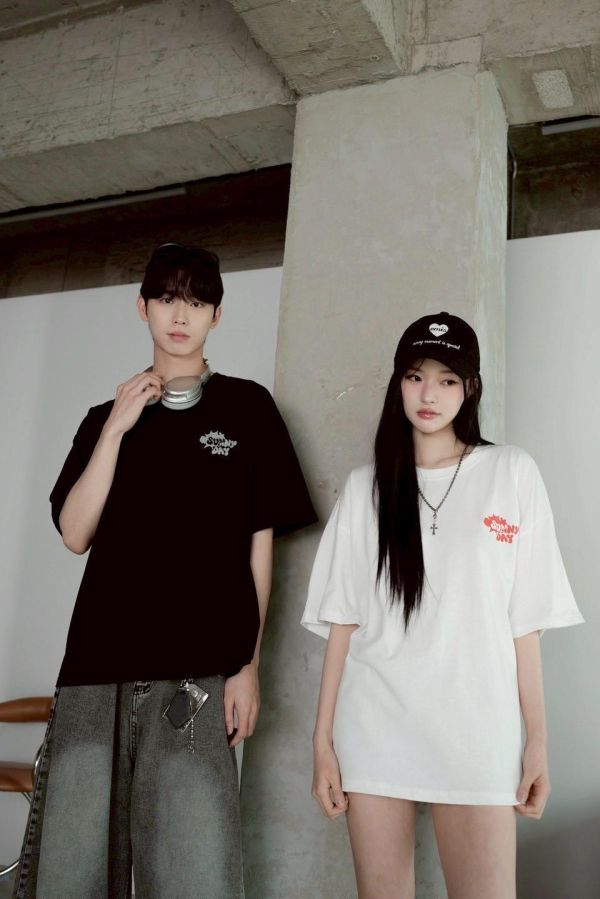 【現貨】SUNNY DAY日光浴狗狗印花短Tee 