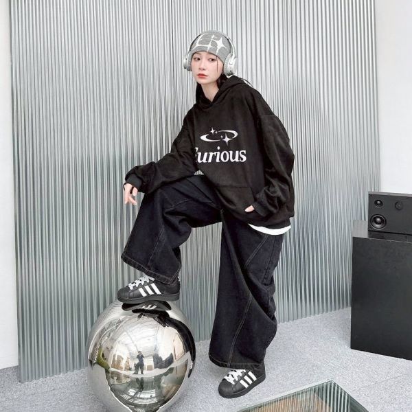 Curious星芒印花麂皮帽Tee 