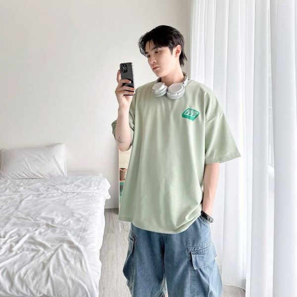 【現貨】PIZZA小熊外送員印花Tee 