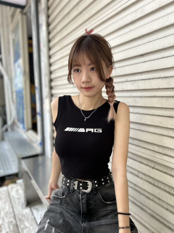 【現貨】BAG立體燙片罩杯背心 