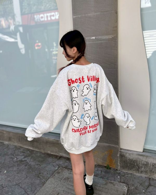 【現貨+預購】Ghost Village幽靈貼圖大學Tee 