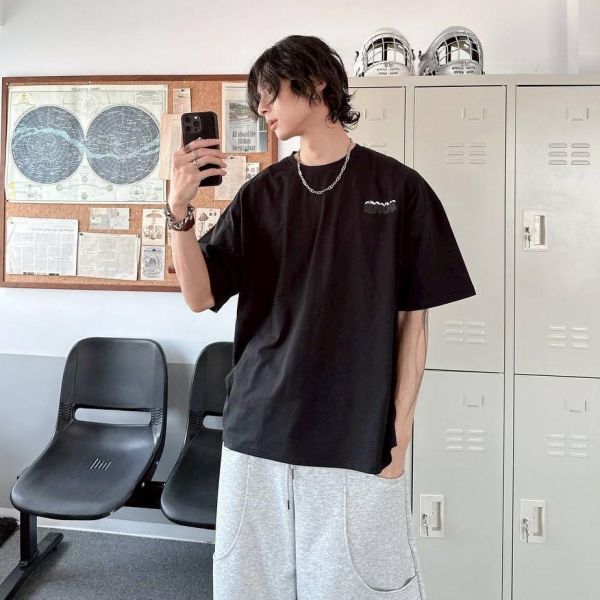 【現貨】SNOW熊熊雪人塗鴉感印花短Tee 