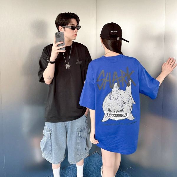 【SORONA®現貨】SHARK鯊魚塗鴉涼感Tee 