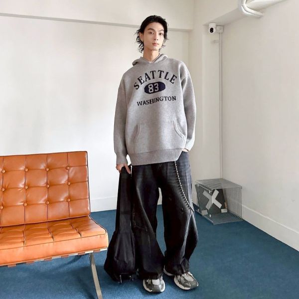 SEATTLE 93美式連帽針織帽Tee 