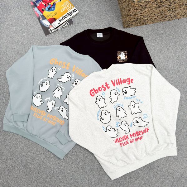 【現貨+預購】Ghost Village幽靈貼圖大學Tee 