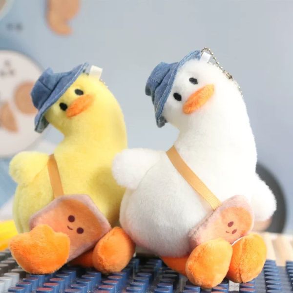 【現貨】歪脖鴨鴨吊飾掛件 