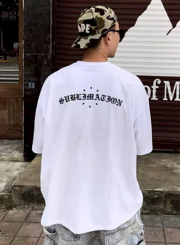 【預購】哥德字母印花短Tee 