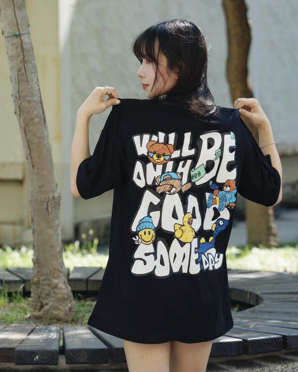 【現貨】GOOD SOME DAY塗鴉玩偶短Tee 