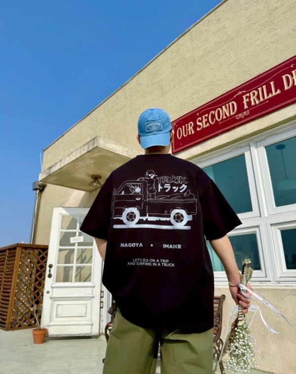 【SORONA®現貨】TRUCK日文皮卡印花涼感Tee 