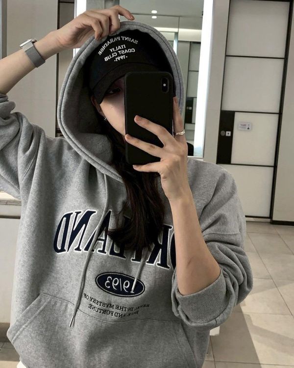 PORTLAND貼布繡刷毛帽Tee 