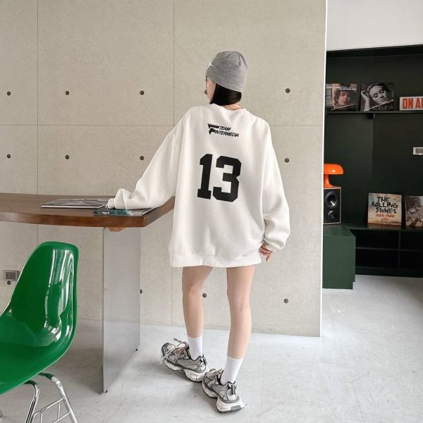 TEAM圓標網眼刷毛大學Tee 