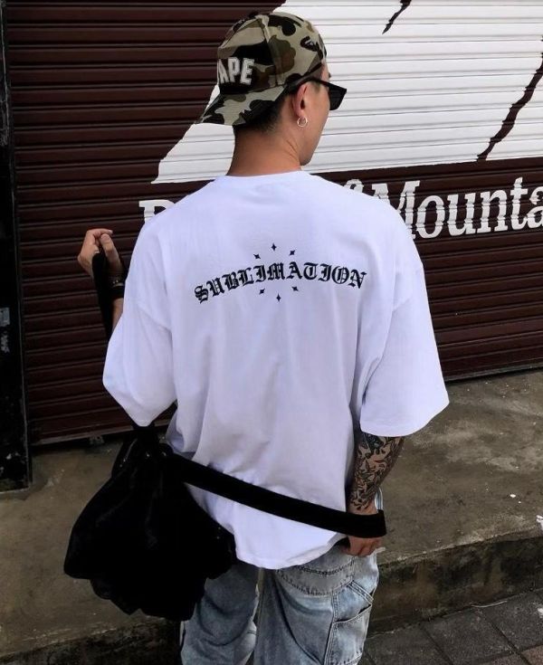 【預購】哥德字母印花短Tee 