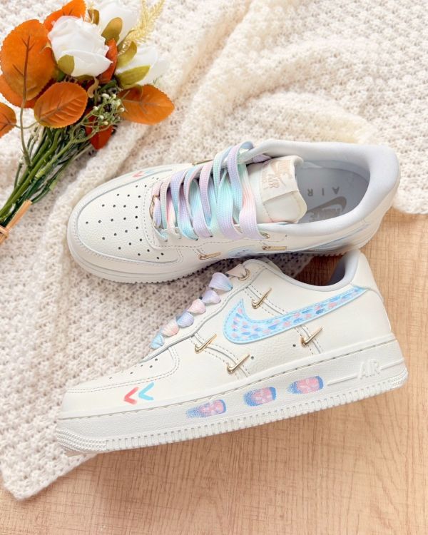 【訂製款】Nike Air Force1 莫奈印象 - 女款 