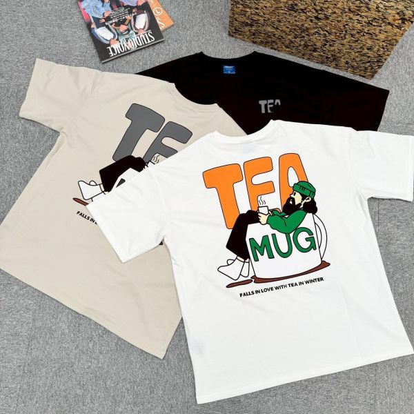 【現貨】TEA MUG咖啡大叔短Tee 