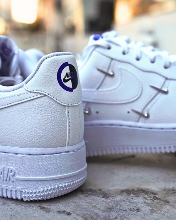 【預購爆款】Nike Air Force 1 Chrome Luxe泫雅同款四小銀鉤 - 女款 