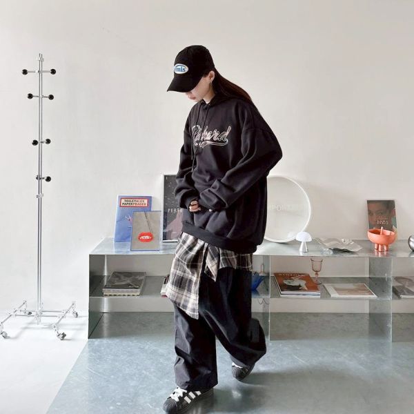 Richand刺繡刷毛帽Tee 