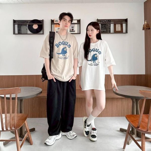 【現貨】BOGUS恐龍印花短Tee 