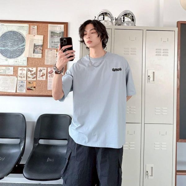 【現貨】SNOW熊熊雪人塗鴉感印花短Tee 