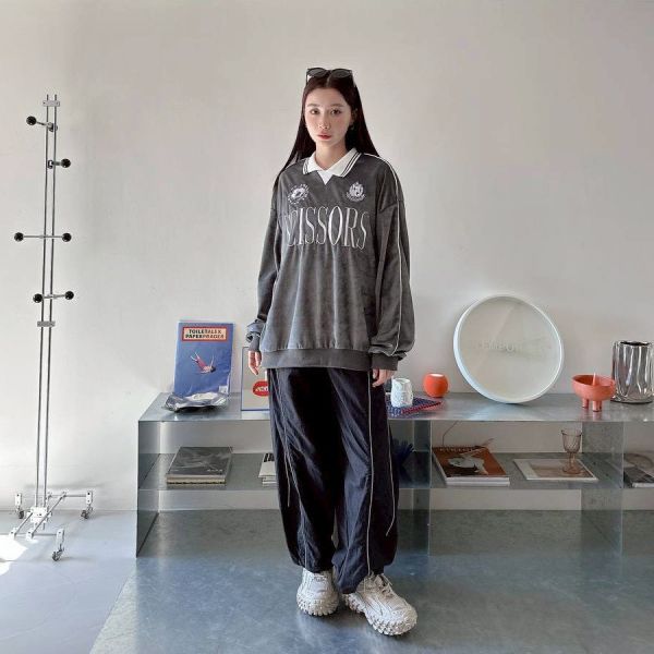 SCISSORS刺繡POLO衫 