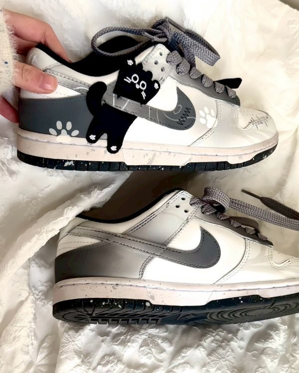 【訂製款】Nike dunk 奶灰爪爪 