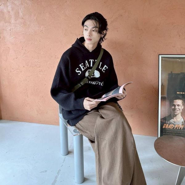 SEATTLE 93美式連帽針織帽Tee 