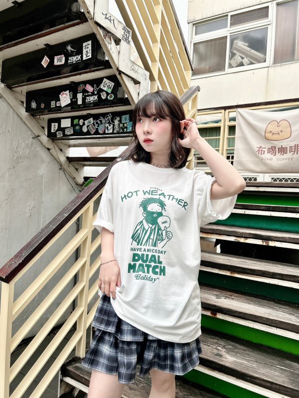 【現貨】HOT WEATHER夏日大叔Tee 