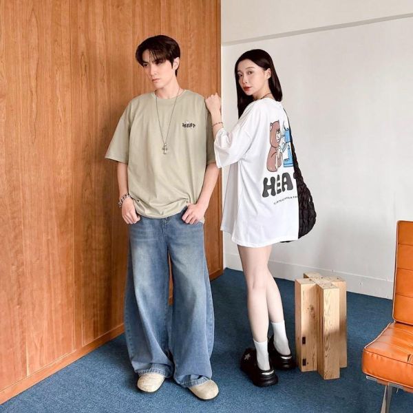 【現貨】HEAT電扇小熊短Tee 