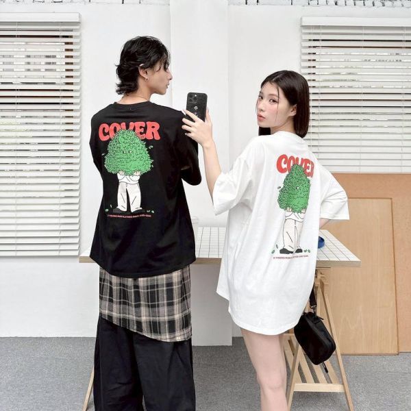 【現貨】COVER草堆男子印花短Tee 