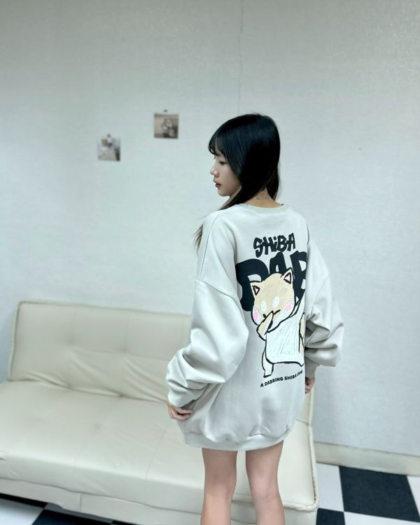 【現貨+預購】SHiBA DAB柴犬塗鴉大學Tee 