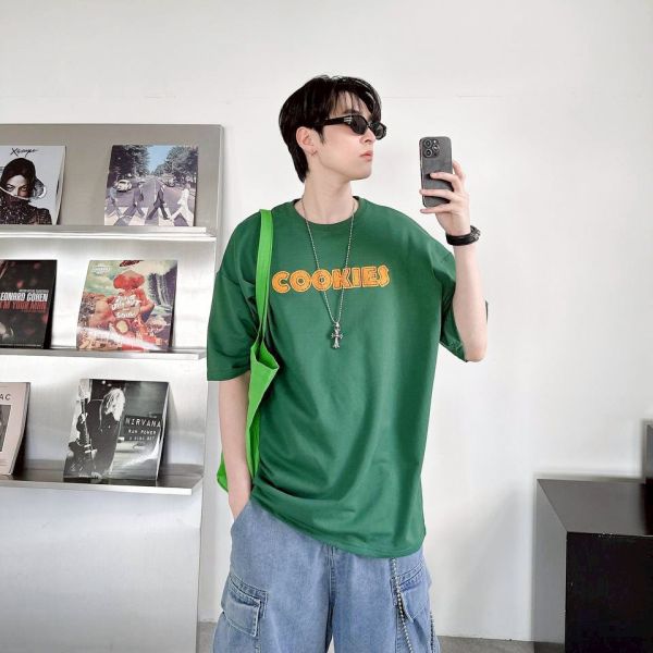 【現貨】COOKIES毛巾繡短Tee 