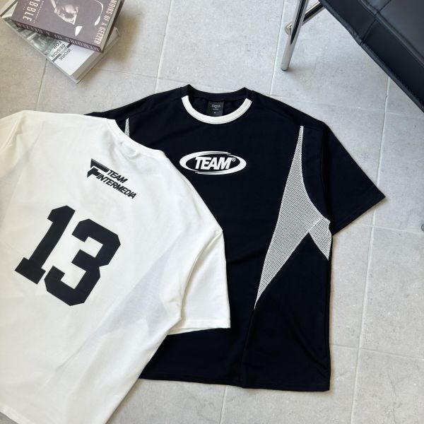 【現貨】TEAM圓標網眼短Tee 