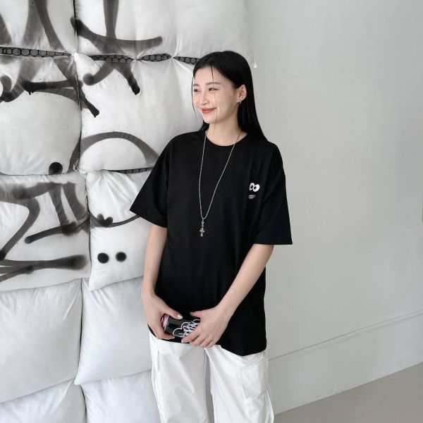 現貨+預購【團服包色首選】手繪表情塗鴉短Tee 