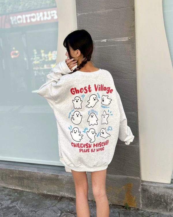 【現貨+預購】Ghost Village幽靈貼圖大學Tee 