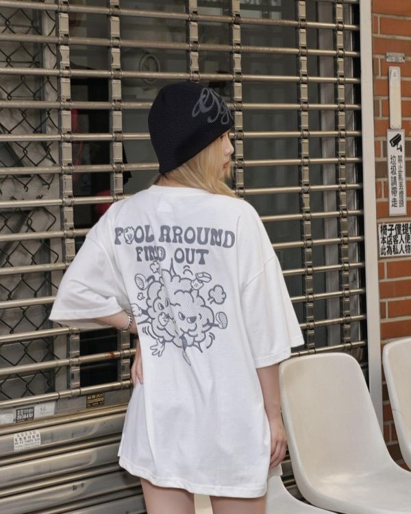 【現貨】FOOL AROUND亂鬥印花短Tee 