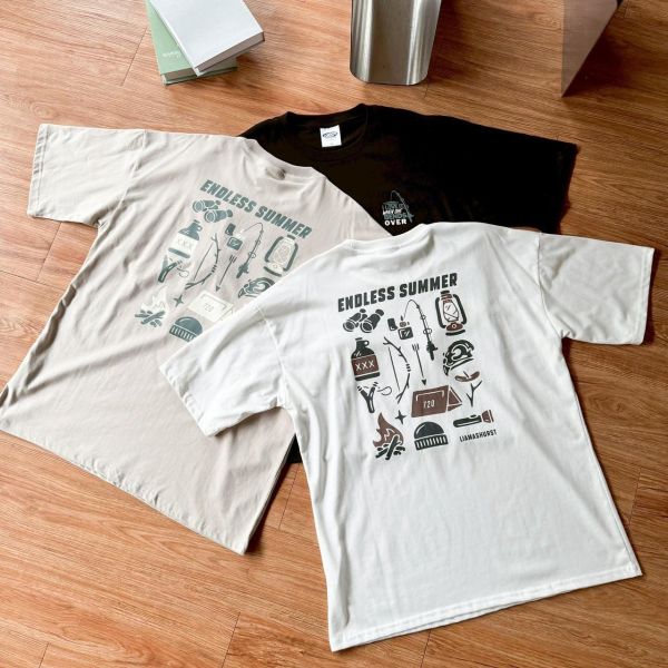 【現貨】endless summer野營工具短Tee 
