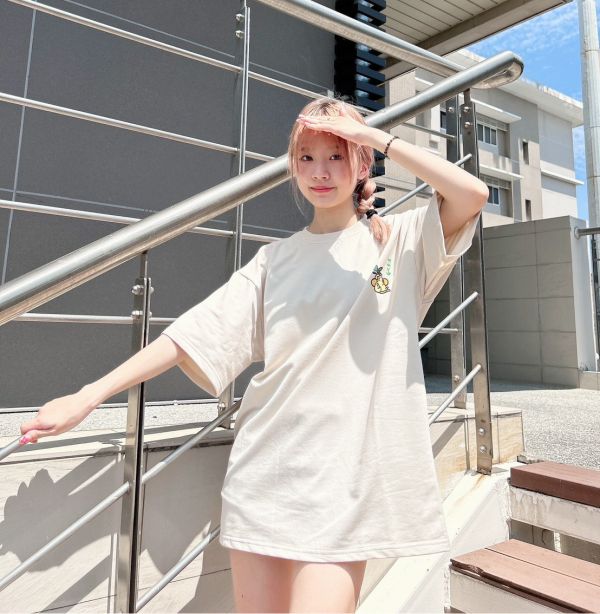 【現貨】日系柚子貓果汁Tee 