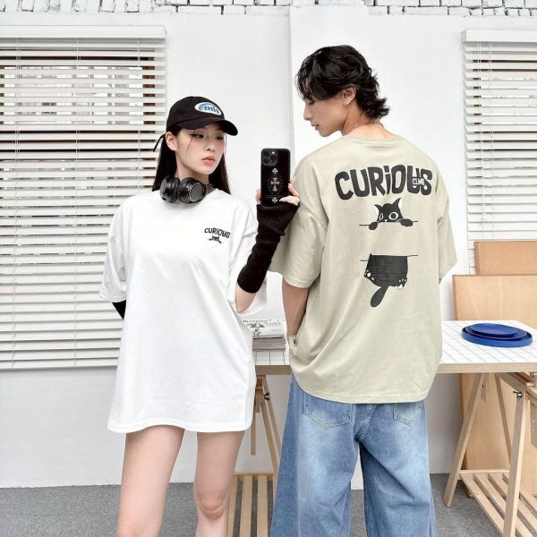 【現貨】CURIOUS貓咪印花短Tee 