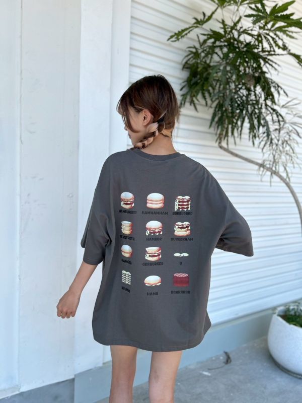 【現貨】想吃一口漢堡堡Tee 