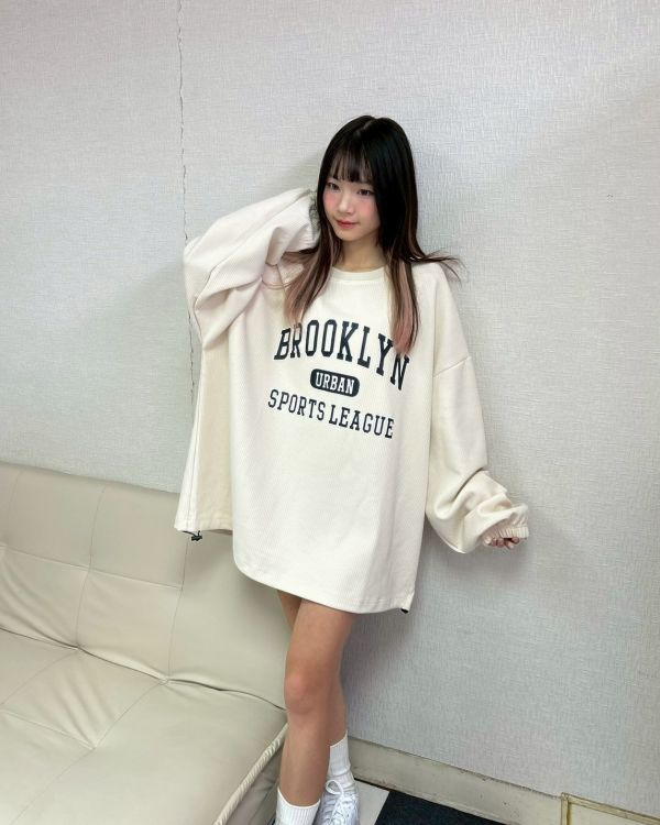 【現貨+預購】BROOKLYN 束口印花大學Tee 
